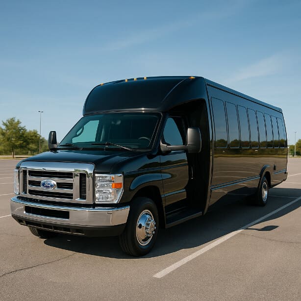 Fresno Coach Bus Service 18 Passenger Minibus