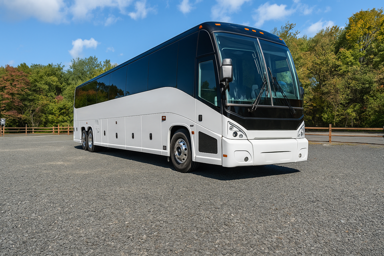 Fresno Coach Bus Service 56 Passenger Coach Bus