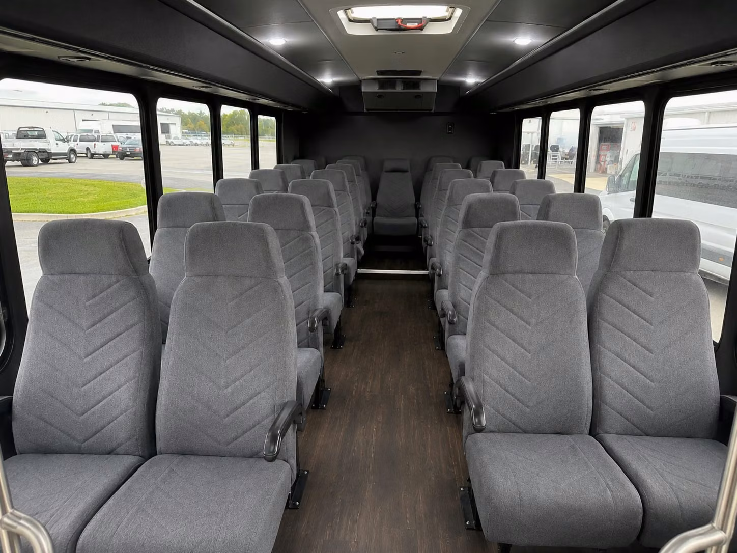 15 passenger minibus inside