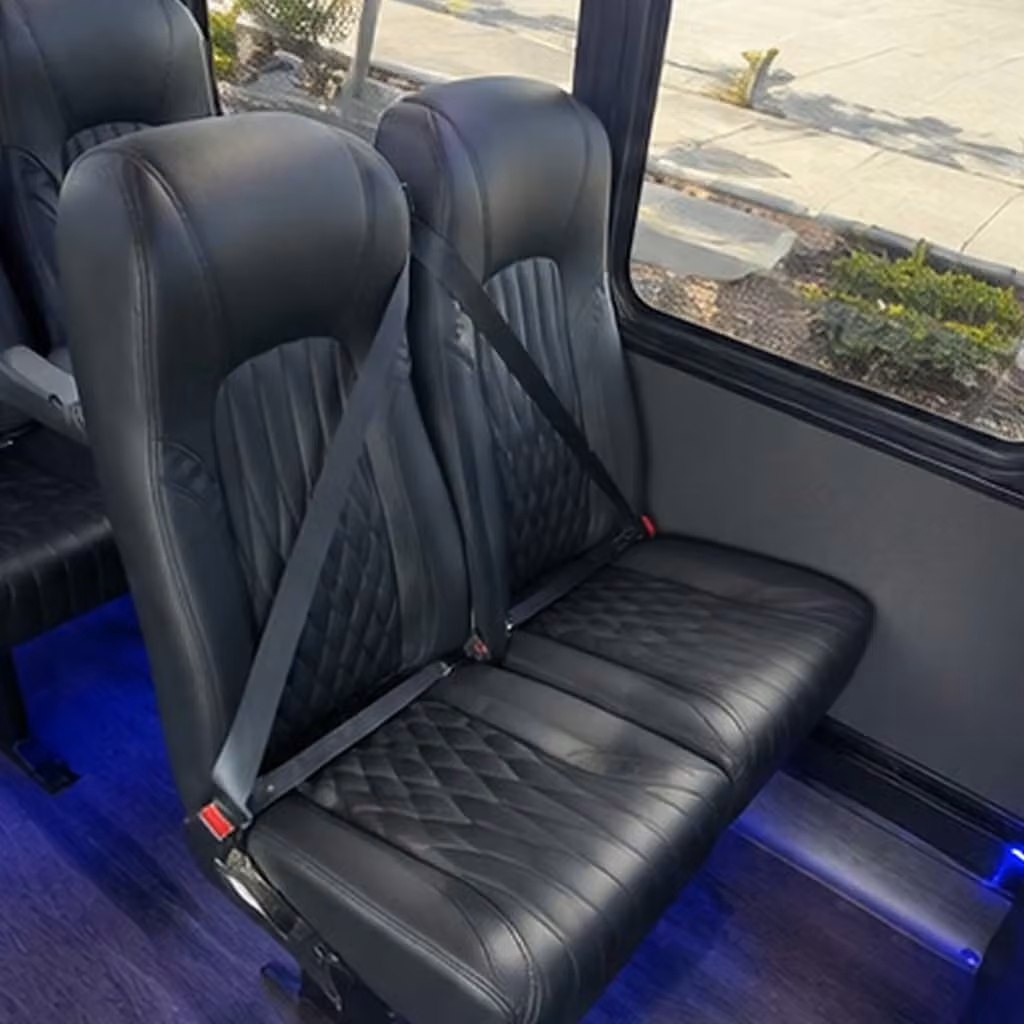 35 passenger minibus interior