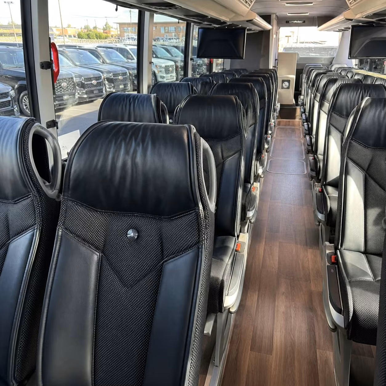 charter bus rentals for fresno area military installations training movements
