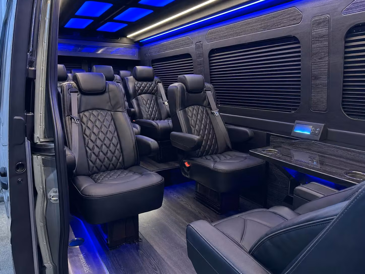 sprinter van transportation for groups and events across fresno