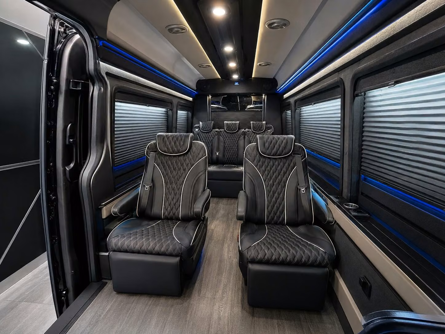 sprinter van with driver interior